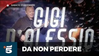 Capodanno con Gigi DAlessio  Sabato 31 dicembre Canale 5 [upl. by Yrellam]