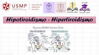 Medicina 1  Sesión 12A  Hipotiroidismo e Hipertiroidismo  Dyanira Santos  20242 [upl. by Twedy661]