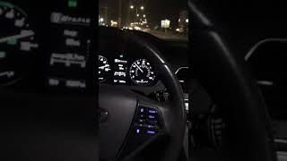 Hyundai sonata hybrid 2016 acceleration 0120km [upl. by Arela]