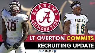 BREAKING LT Overton Transfers To Alabama Football  Recruiting News On Jayshawn Ross amp Jadan Baugh [upl. by Lanoil332]