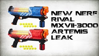 NEW NERF RIVAL MXVII3000 ARTEMIS LEAKED Rival Khaos Battery Pack  Walcom S7 [upl. by Nnaegroeg]