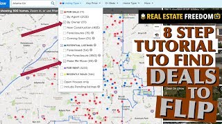 Zillow Homes For Sale By Owner  8 Step Tutorial to Find Houses to Flip [upl. by Lockhart]