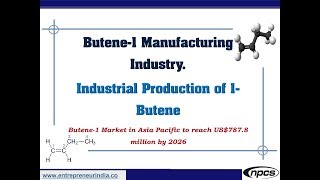 Butene1 Manufacturing Industry  Industrial Production of 1Butene [upl. by Aicener53]