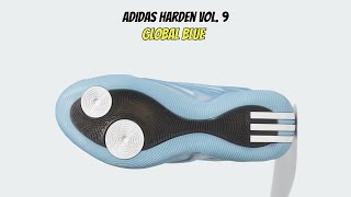 Adidas Harden Vol 9 Global Blue [upl. by Hakilam]