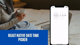 React Native Date Time Picker Android  IOS  Date Time Picker [upl. by Akiaki492]