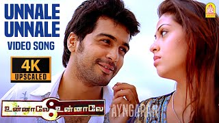 Unnale Unnale  4K Video Song  உன்னாலே உன்னாலே  Vinay  Sadha  Jeeva  Harris Jayaraj  Ayngaran [upl. by Airual]