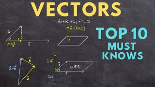 VECTORS Top 10 Must Knows ultimate study guide [upl. by Cirted]