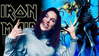 Iron Maiden  Fear Of The Dark Live REACTION VIDEO  Rebeka Luize Budlevska [upl. by Resaec]