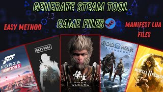 Generate Steam Tools Game Files  Easiest Method 💯⚡ [upl. by Syman]