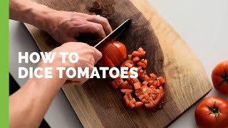 How to Dice Tomatoes [upl. by Zingale]