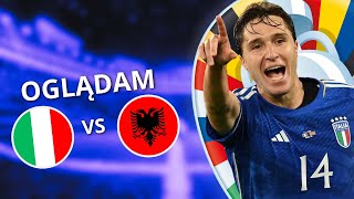 OGLĄDAM MECZ WŁOCHY  ALBANIA EURO 2024 [upl. by Bakemeier]