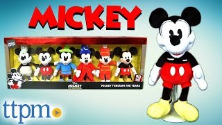 Mickey The True Original Mickey Through The Years Stuffed Toy Collection from Just Play [upl. by Aiuqal]