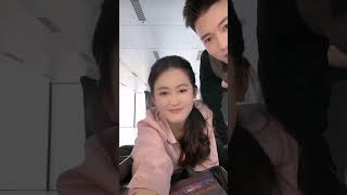 Zhai Yiying翟一莹 ampHuang Wenbo 黄文博 live stream clip chinesedrama drama romance movie cdrama [upl. by Limhaj540]