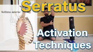 Serratus Activation Exercises [upl. by Eeryn]