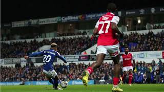 Ipswich Town 43 Rotherham United  202324  BBC Radio Suffolk highlights [upl. by Radburn]