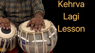 Learn Kehrva Lagi Variations Utahan Tihaee Tabla lesson Keherwa [upl. by Loseff]