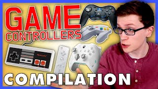 Game Controllers First Party Third Party and Special Editions  Scott The Woz Compilation [upl. by Jael]