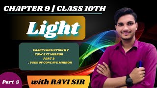 chapter 9 LIGHT  image formation by a concave mirror  class10science [upl. by Sucrad143]