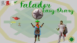 OSRS Falador Easy Diary Guide  Ironman Approved [upl. by Needan]