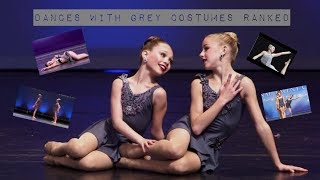 Dances With Grey Costumes Ranked  Dance Moms [upl. by Cates990]