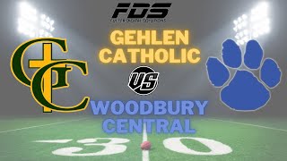 Gehlen Catholic vs Woodbury Central Varsity Playoff Football Class A Second Round [upl. by Arihs]