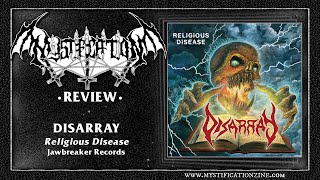 DISARRAY Religious Disease Jawbreaker Records 2024  PostReview [upl. by Cocke936]