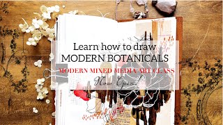 LEARN HOW TO DRAW MODERN BOTANICALS [upl. by Fair]