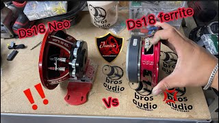 DS18 PRO NEO Vs Ds18 PRO FERRITE 🔥 [upl. by Skyler]