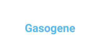 How to Pronounce gasogene gasogene english words [upl. by Engis467]