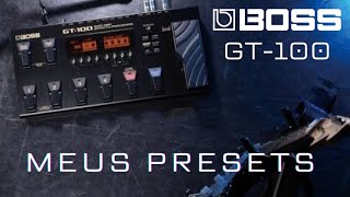 BLACK FRIDAY  PRESETS PARA BOSS GT100  TIMBRE PACK WANDER PONZO [upl. by Aleron52]