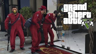 Jewellery shop Robbery in Los Santos GTA V [upl. by Yennor244]