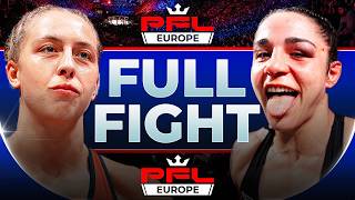 Flyweight Title Decider 🏆  Dakota Ditcheva vs Valentina Scatizzi  Full Fight  PFL Europe 4 [upl. by Coletta756]