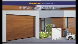 Hörmann RollMatic Shutter Garage Door for ArchiCAD [upl. by Bonnette]