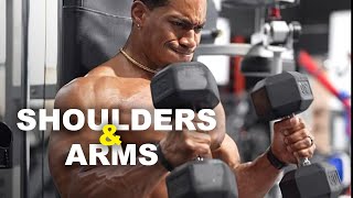 Shoulders amp Arms Workout For You  feat jbaileyjustdoit [upl. by Atiuqet652]