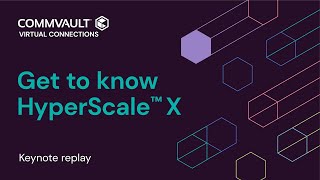 Commvault HyperScale™ X Solutions [upl. by Fleece759]