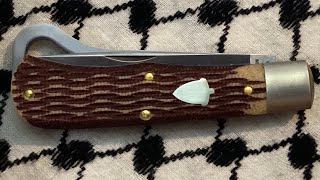 Great Eastern Tidioute  72 Range Rider  Stained Jigged Muslin Micarta  GEC [upl. by Ettereve]