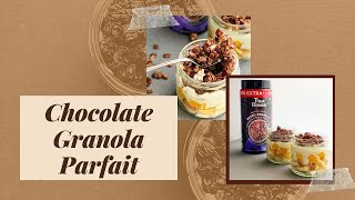 Chocolate Granola Parfait  True Elements [upl. by Xuaeb426]