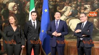 RENZI DURANTE TOUR DE FRANCE MANDAVO SMS A NIBALI TI ASPETTIAMO A CHIGI 281014 [upl. by Ronn]