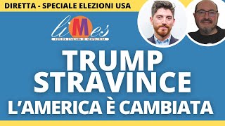 Trump stravince LAmerica è cambiata  Speciale Elezioni Usa 2024 [upl. by Elletnuahc]