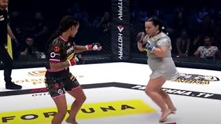 ZUSJE vs ESMERALDA GODLEWSKA PRIME MMA 4 [upl. by Divaj]