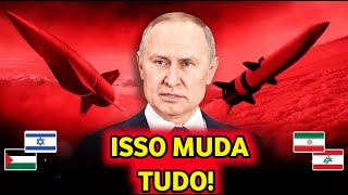 Rússia Lança Mísseis Hipersônicos Contra Israel em Apoio ao Irã Líbano e Palestina [upl. by Durston794]