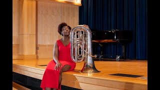 Jasmine Pigott Tuba  Guest Artist Recital [upl. by Hnilym]