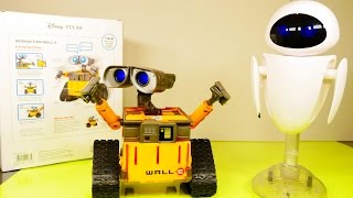 WallE Disney Pixar Interactive Toys Robot Figure Meets Eve By DCTC Disney Cars Toy Club [upl. by Woll336]