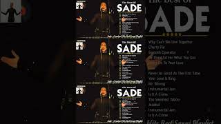 Sade Greatest Hits Playlist  Best Of Sade [upl. by Neerbas]