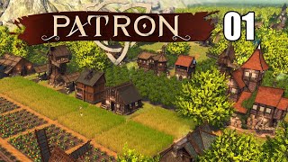 Patron Gameplay Deutsch  besser als Banished oder Forest Village [upl. by Pavel64]