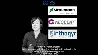 Straumann Group overview in 60 seconds [upl. by Novhaj]