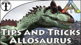 Fast Allosaurus Taming Guide  Ark  Survival Evolved Tips and Tricks [upl. by Labanna]