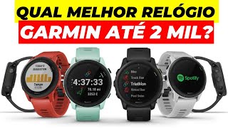 Top 5 Melhores Relógios GARMIN de Até 2000 Reais [upl. by Trbor85]