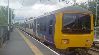 East Didsbury Railway Station Train 30 MAY 2024 [upl. by Ahsikar]