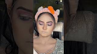 Dark skin tone pe bridal makeup karne ka treeqa [upl. by Takeo382]